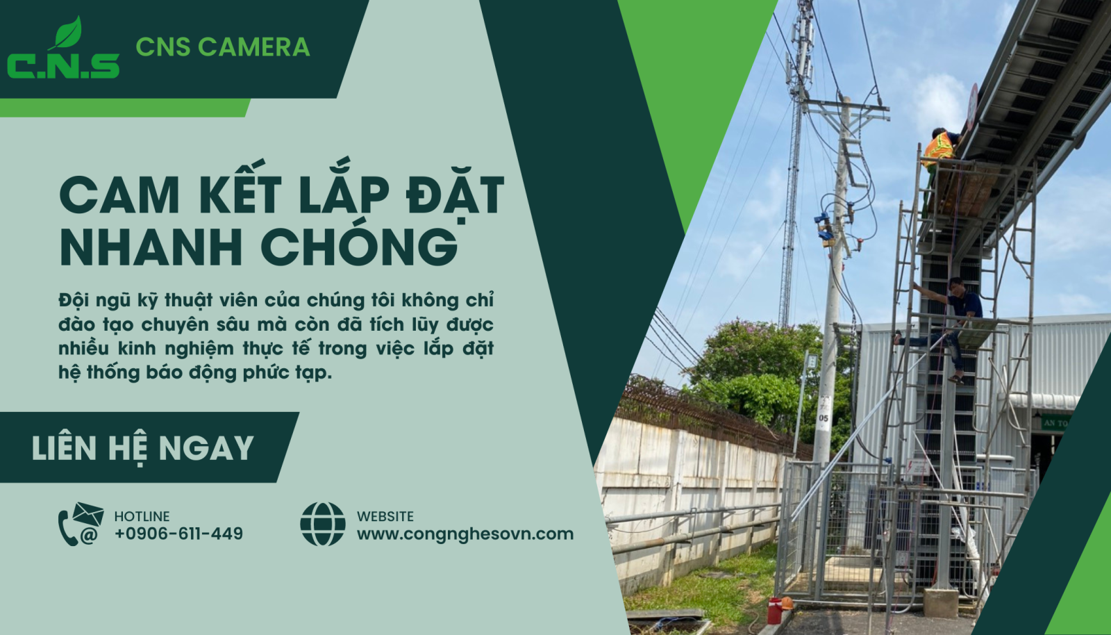 Lắp đặt hệ thống báo trộm cực kỳ chuyên nghiệp và nhanh chóng.