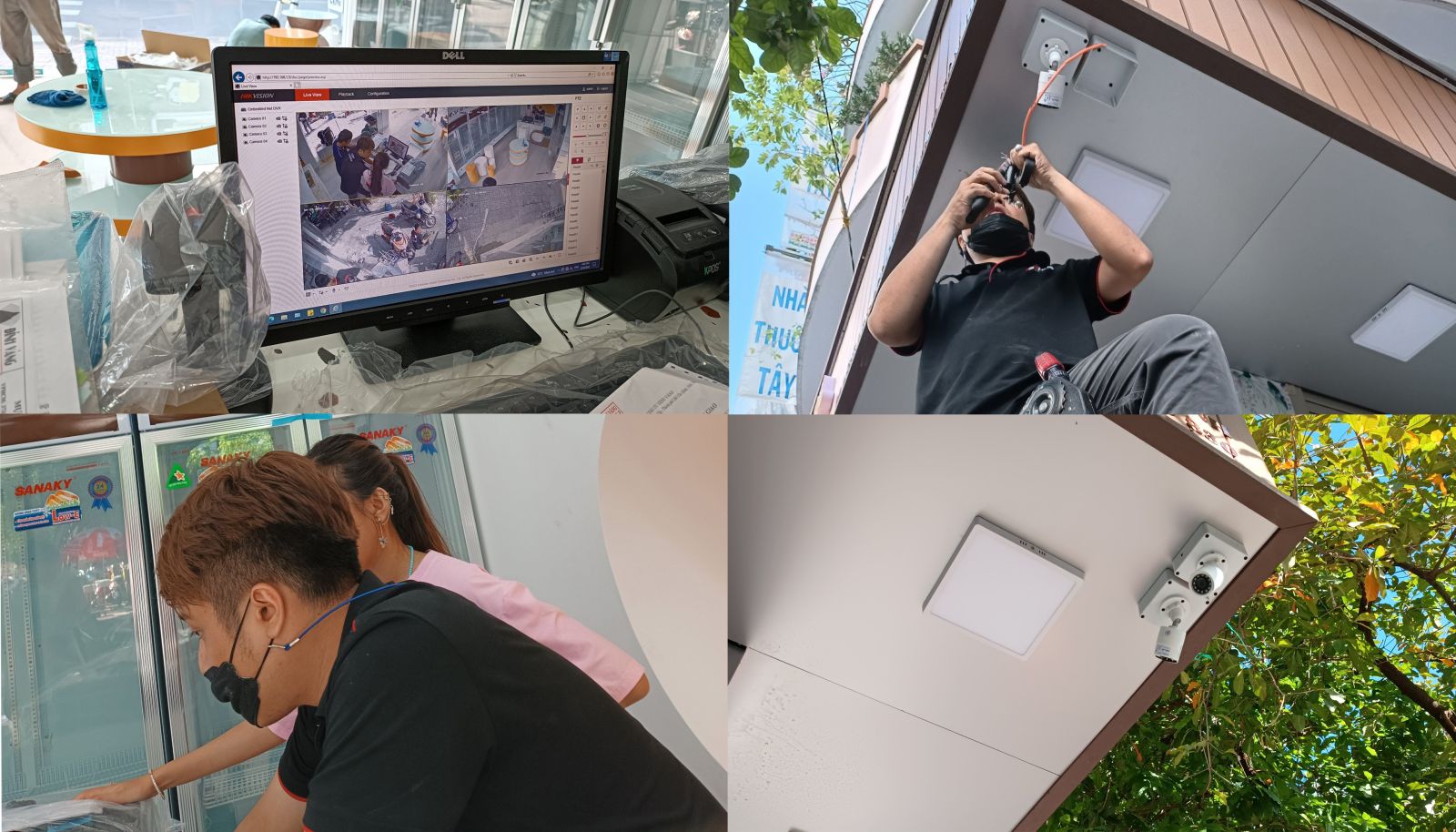 Dự án tiêu biểu được triển khai tại CNS Camera.