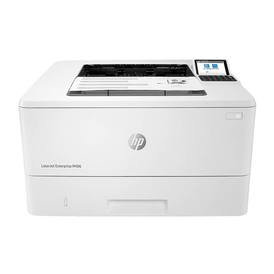 Máy in HP LaserJet Enterprise M406dn (In 2 mặt/ Mạng LAN) Chính Hãng.